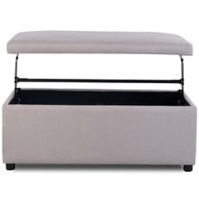 Plaza Storage Ottoman
